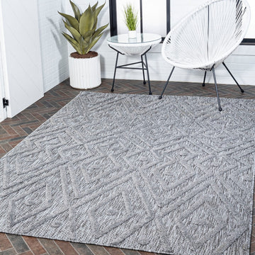 Balansat Moroccan Diamond Indoor/outdoor Area Rug